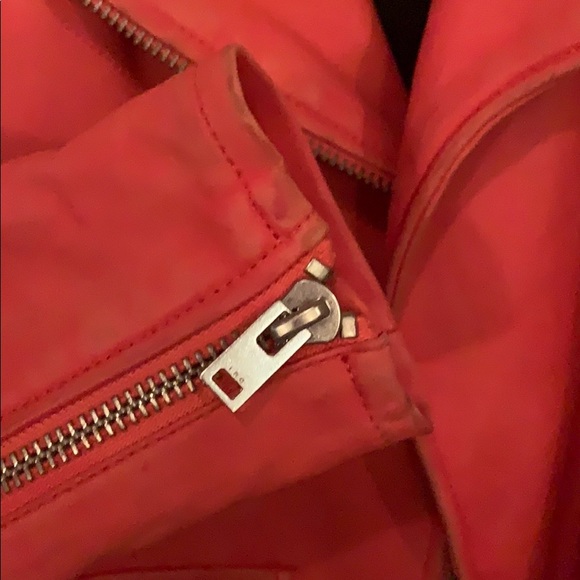 IRO Ashville Distressed Leather Jacket EUC - Picture 11 of 16